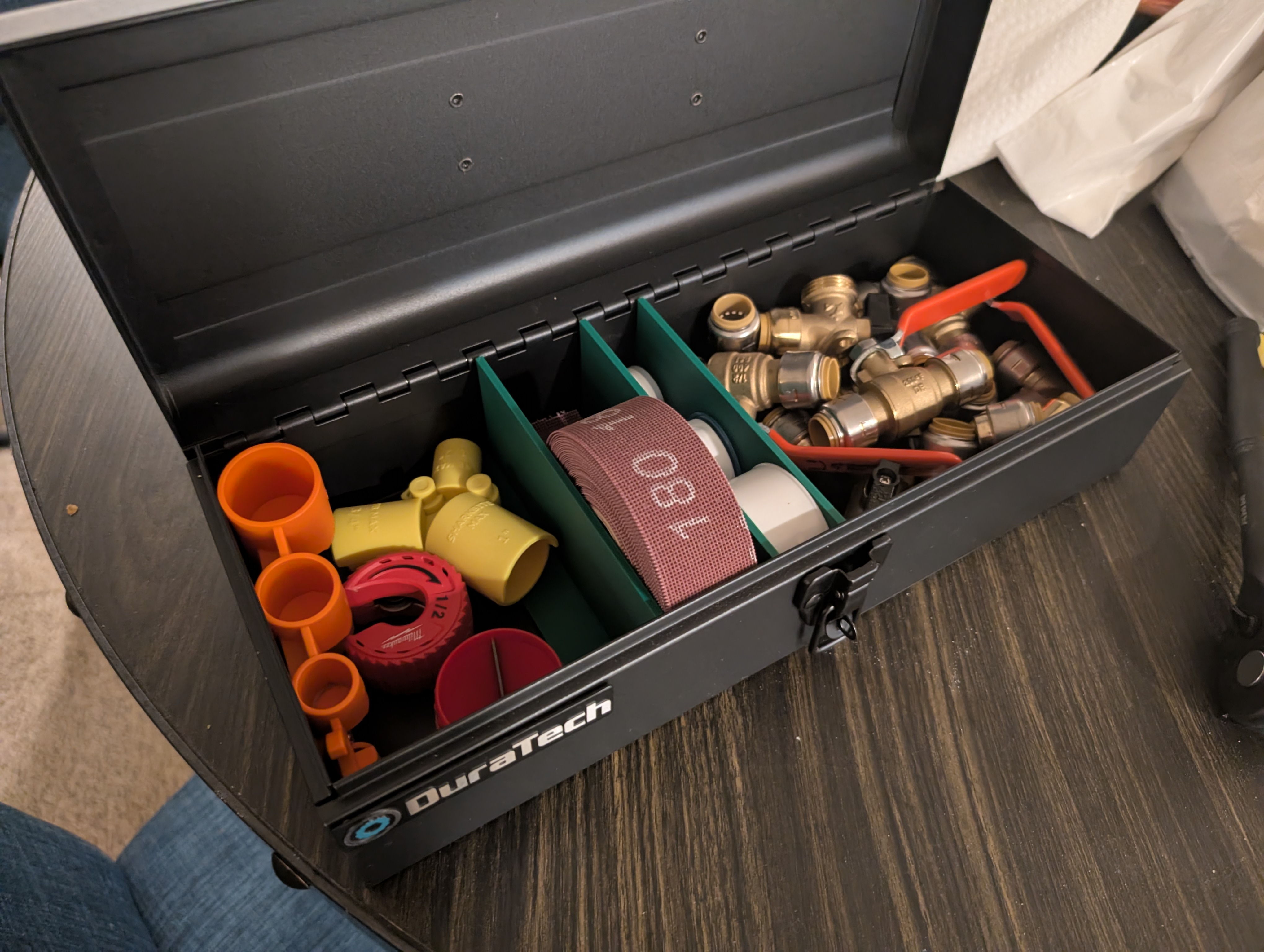 Toolbox Compartment Separator