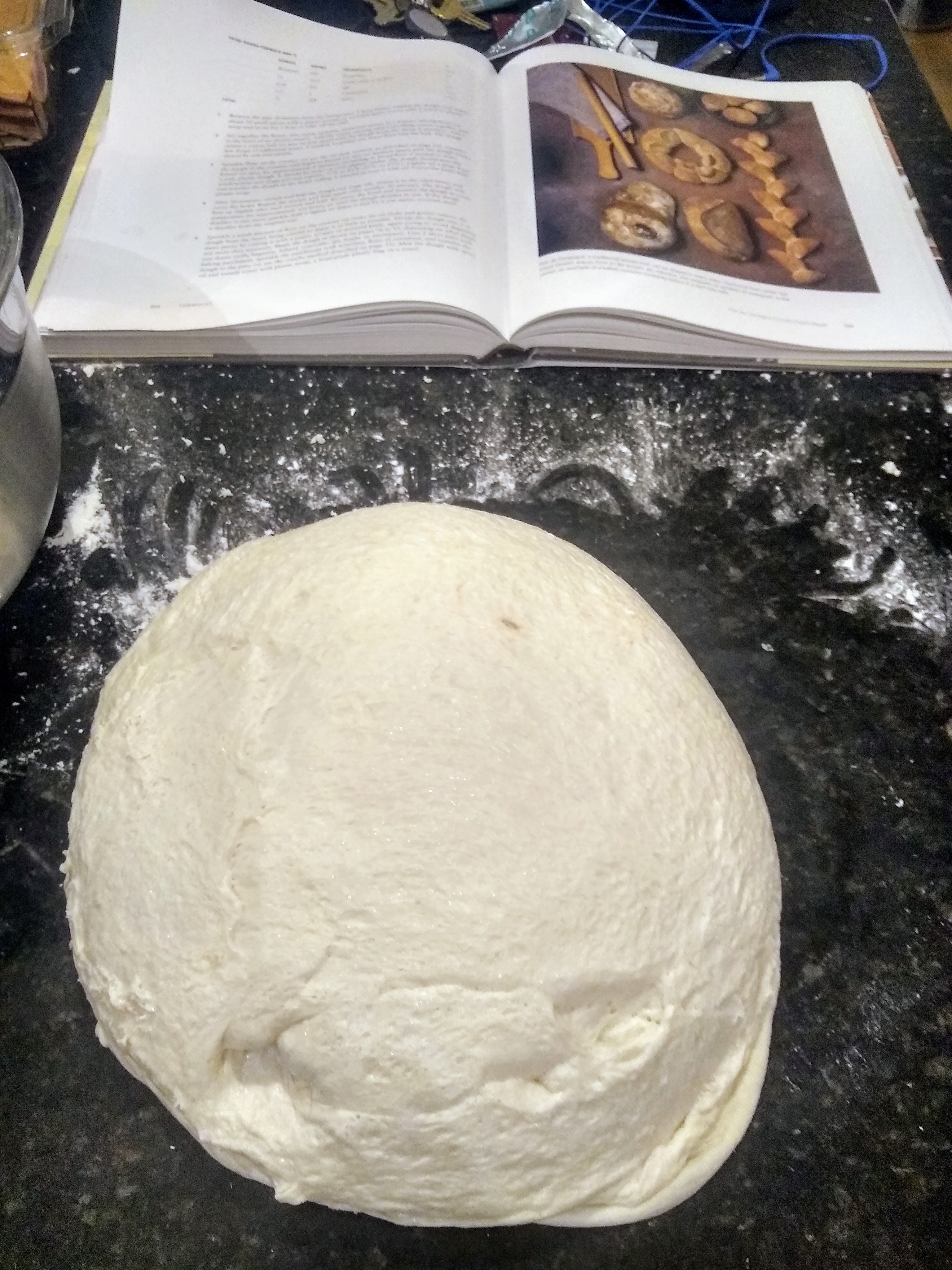 A large amount of lean dough.
