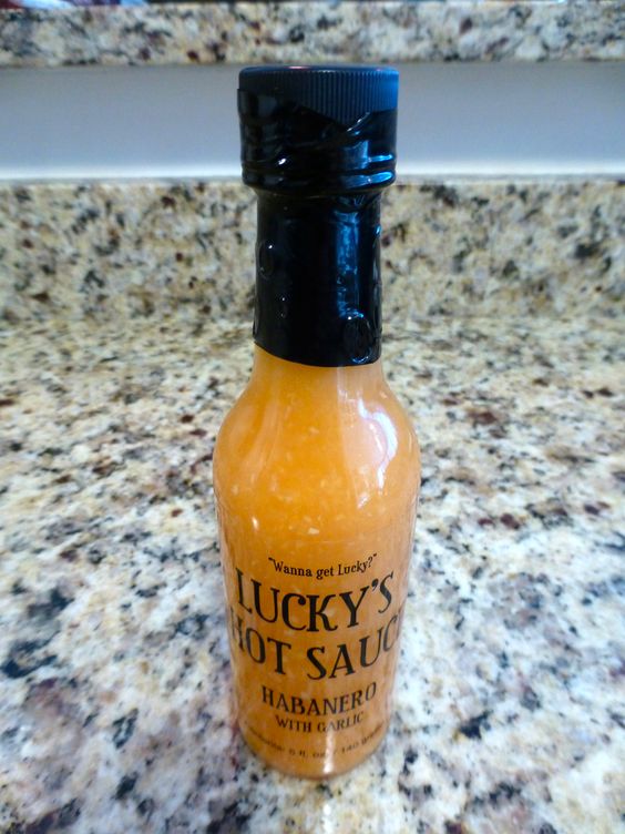 Lucky's Hot Sauce Habanero and Garlic