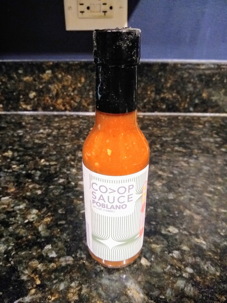 Co-Op Hot Sauce Poblano