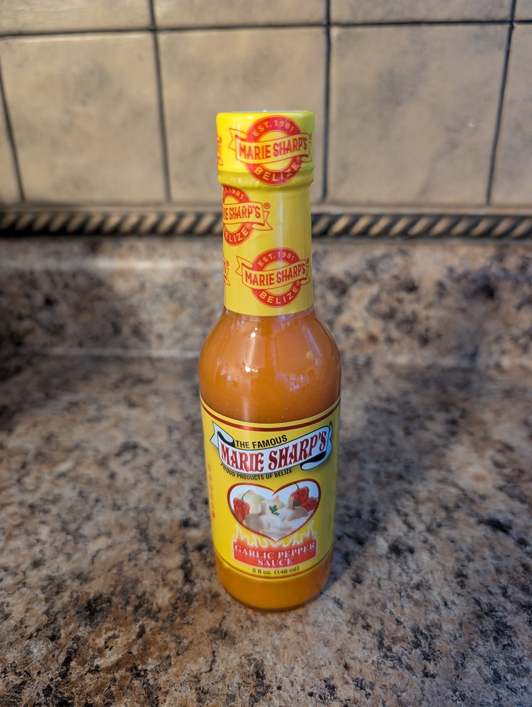 Marie Sharp's Garlic Pepper Sauce