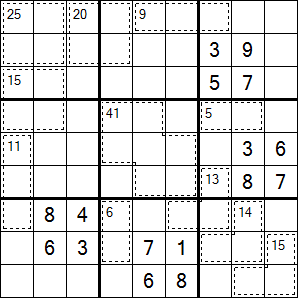 Killer Sudoku Calculator